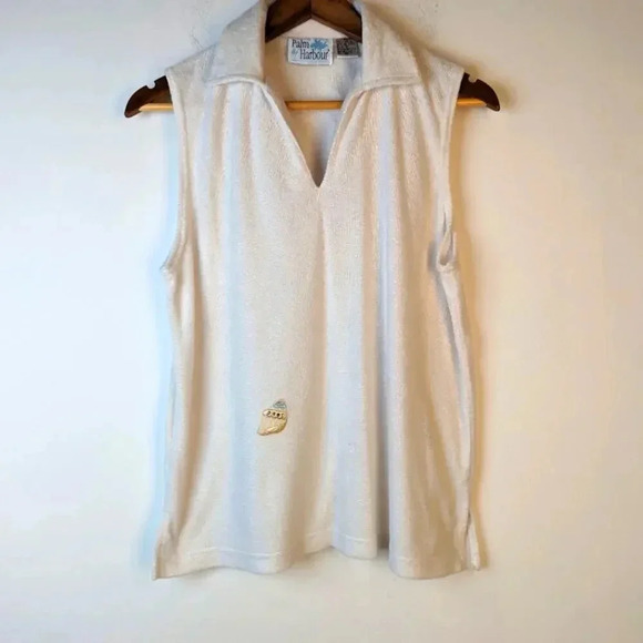 Palm Harbour Terry Cloth Top - XL - Picture 1 of 4